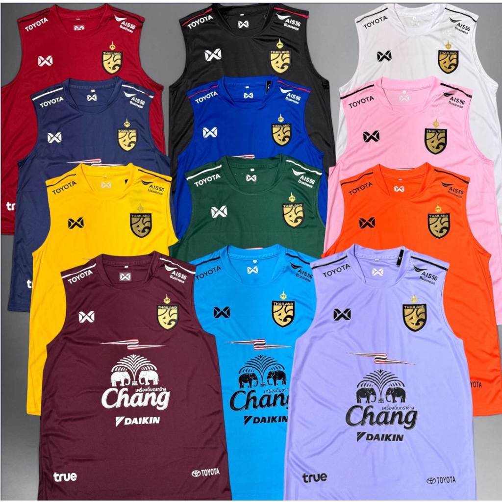 เสื้อบอลเสื้อกีฬาแขนกดมีแค่เสื้อผ้านิ่มเย็นใส่สบายใส่ได้ทั้งท่านชายแหละหญิง