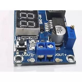 Step-up XL6009 Moduleเพิ่มไฟ DC Input 4-32Volt /DC Output 5-38Volt กระแส 3Amp.พร้อมDisplay Voltmeter แสดงไฟเข้าหรือไฟออก