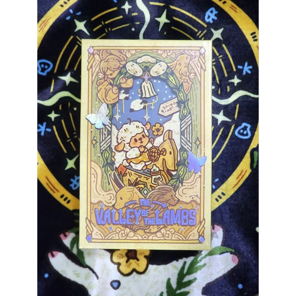 The Valley of the Lambs Tarot Standard Edition ไพ่ยิปซีแท้ภาพน่ารักขอบทอง ไพ่ทาโร่ต์  Tarot deck