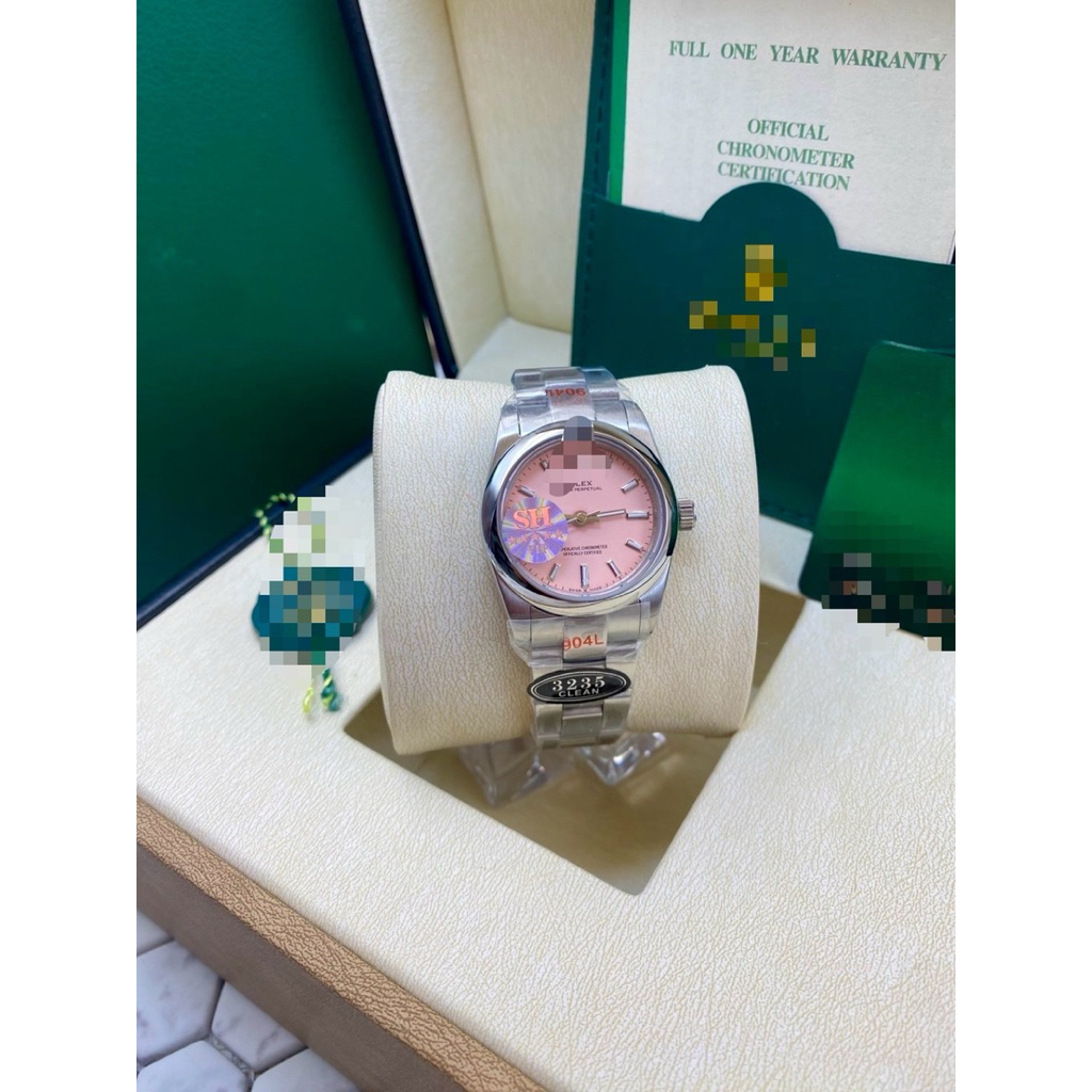 RO/OP/Hiend นาฬิกาข้อมือผู้หญิง ขนาด 31 mm  ระบบออโต้  นาฬิกาแฟชั่น