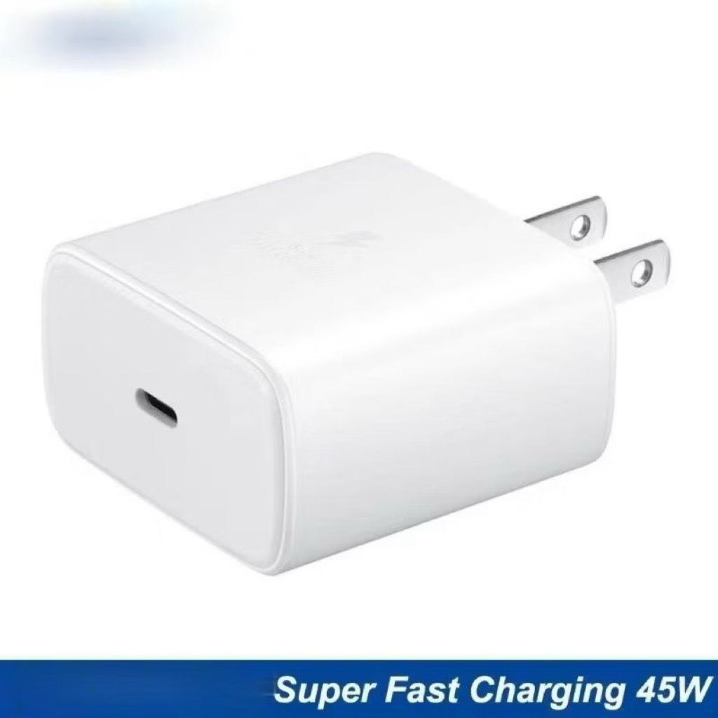 หัวชาร์จเร็ว ที่ชาร์จ For Samsung S25 S23Ultra A52 A53 A73 S22 Ultra S22+ S21+ Super Fast Charge 45W