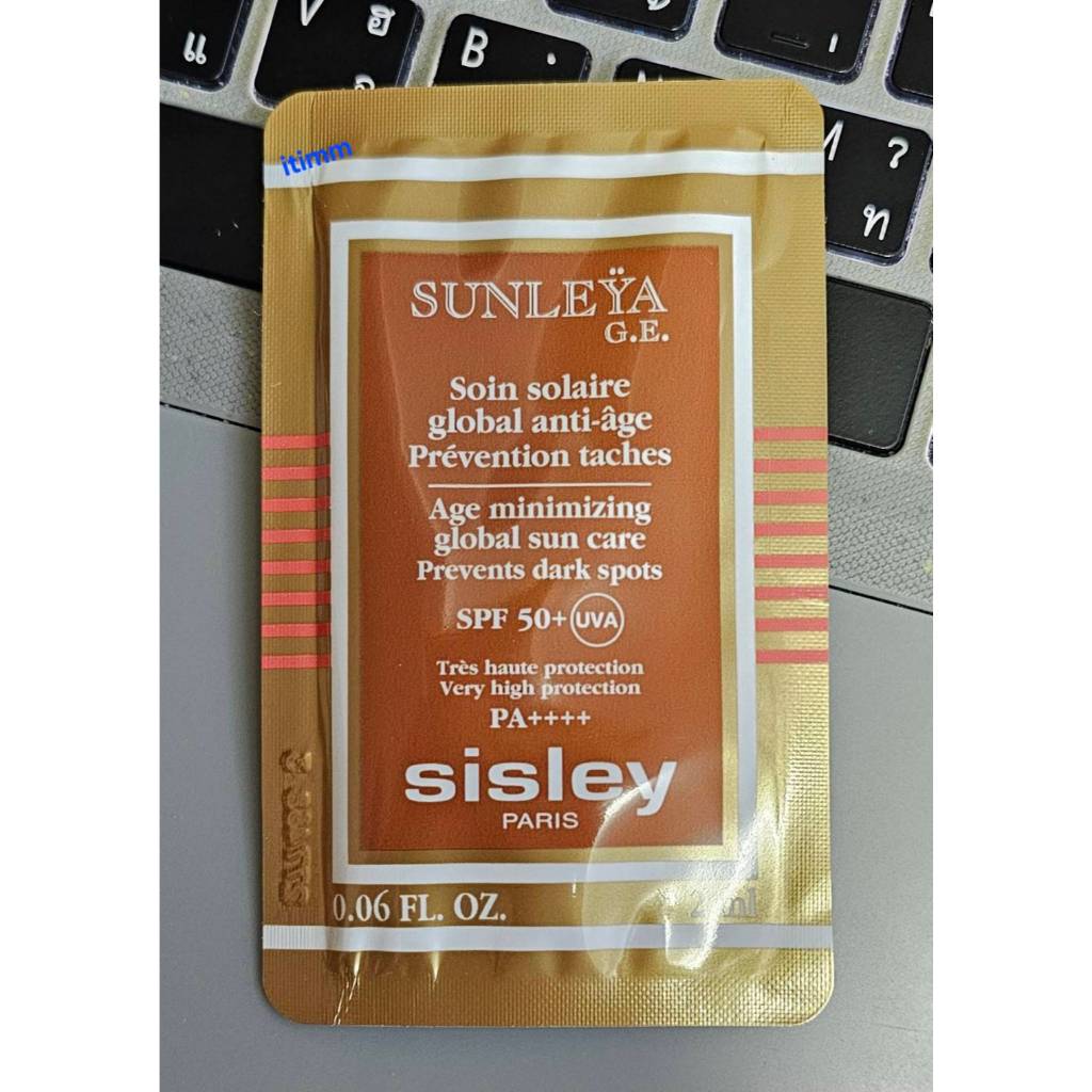 SISLEY SUNLEYA G.E. AGE MINIMIZING GLOBAL SUN CARE SPF 50+ / PA++++ 2ml