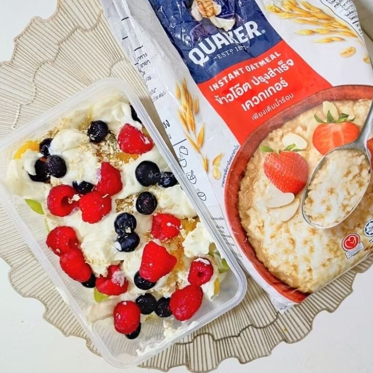 🌾QUAKER INSTANT OATMEAL : อร่อยง่าย สุขภาพดี มีประโยชน์ครบครัน!