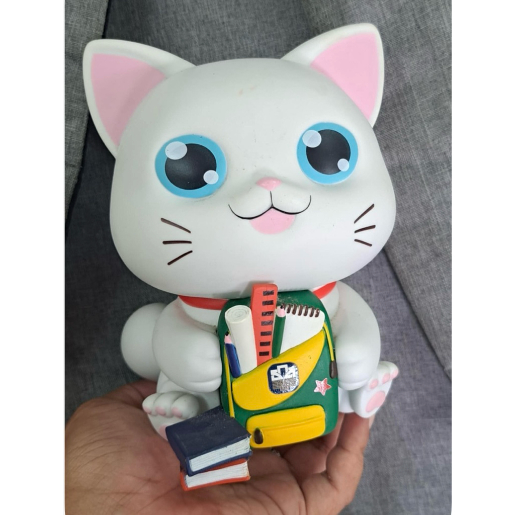 ออมสินแมวธ.ก.ส….#น้องแมวมีกึ๋น(ในถุงเดิม)แถมพวงกุญแจปลา - รูปที่ 3