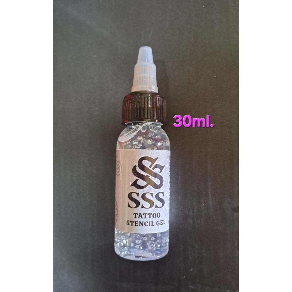 น้ำยาลอกลายสัก SSS Stencil Gel