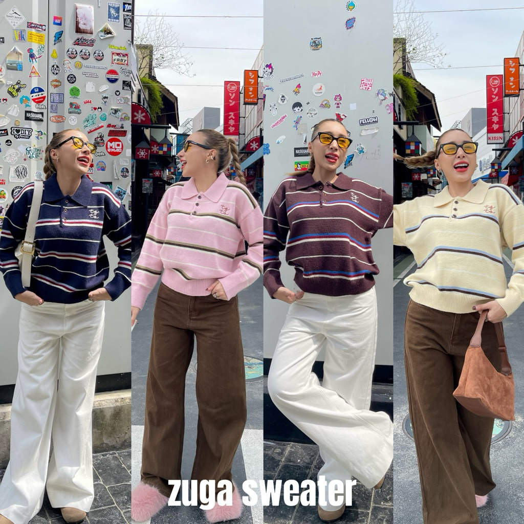 zuga sweater ver.2 (4สี)