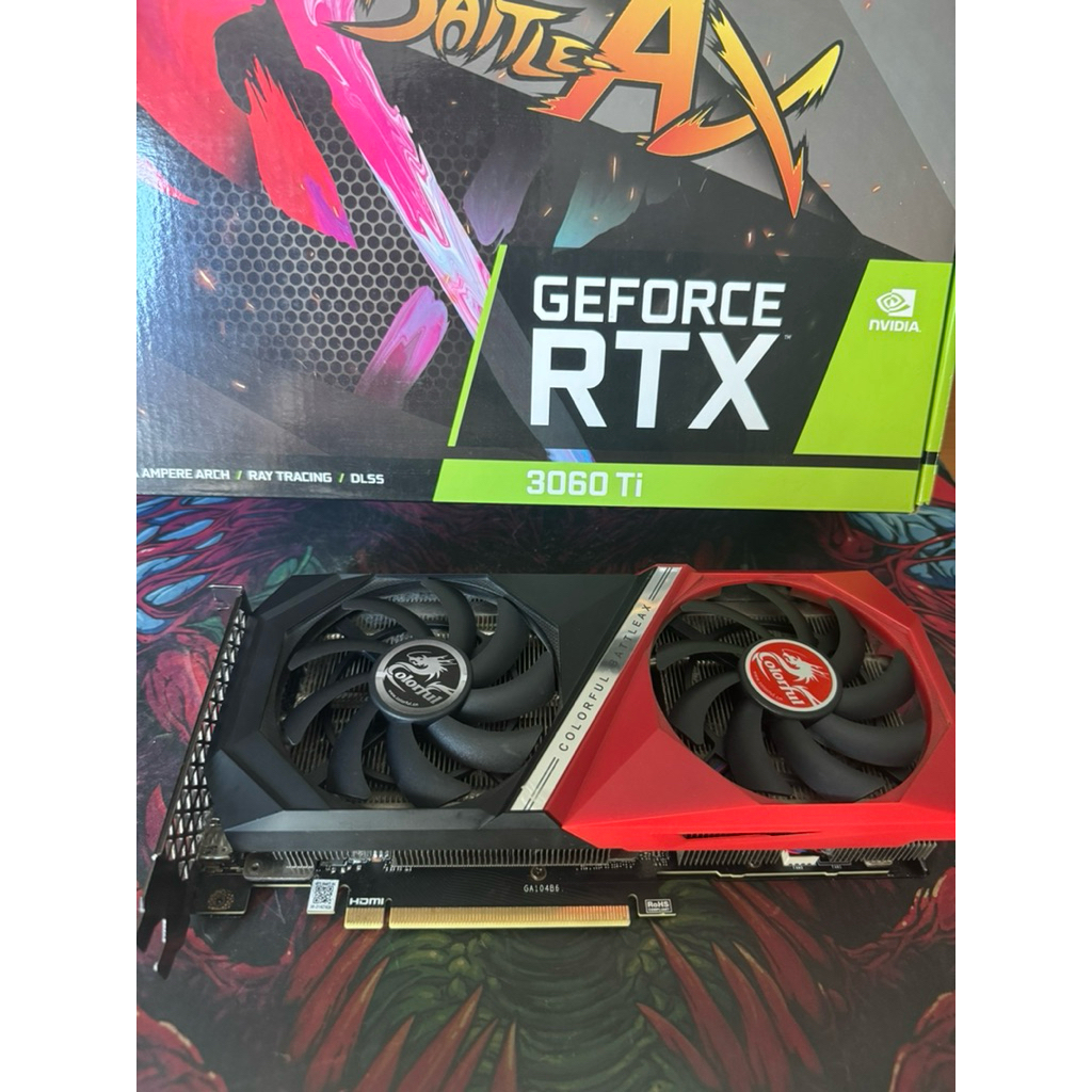 RTX 3060 Ti Colorful BattleAx (มือสอง)