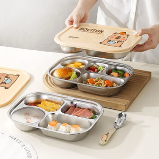 พร้อมส่งในไทย ถาดหลุม ถาดหลุมสแตนเลส ถาดหลุมใส่อาหาร ถาดหลุม…