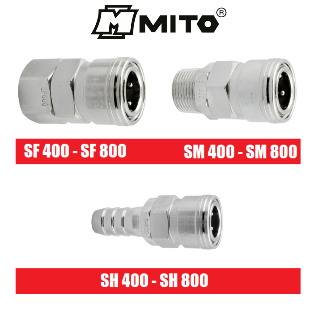 MITO คอปเปอร์ลม รุ่นใหญ่ No.SF 400 - SF 800 / SM 400 - SM 800 / SH 400 - SH 800