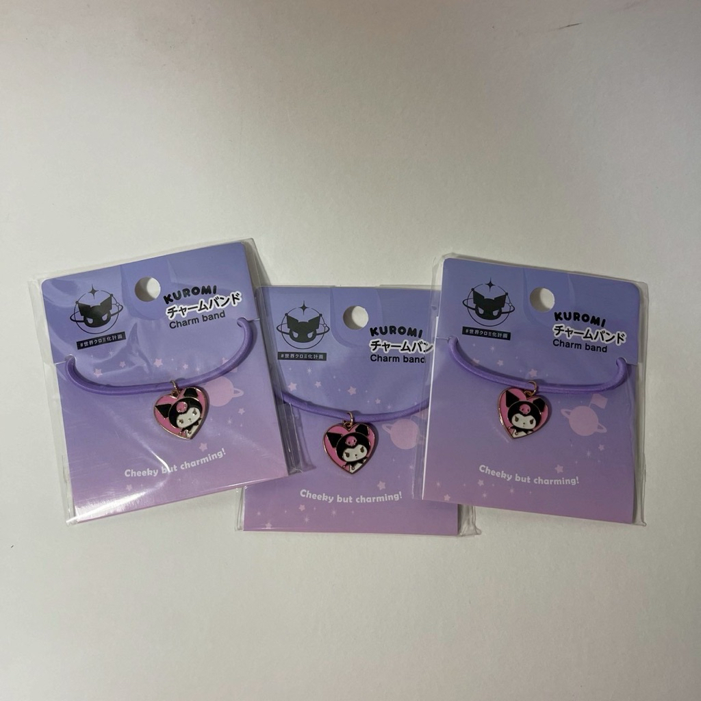 ยางมัดผมKuromi ลิขสิทธิ์แท้ หิ้วเอง🇯🇵