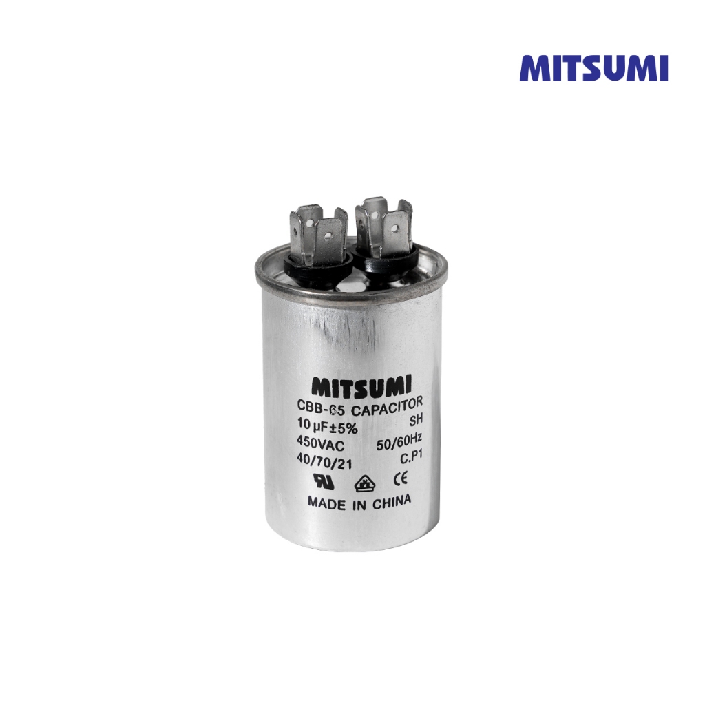 คาปาซิเตอร์ C อลูมิเนียม CBB-65-4A 10 / 450V