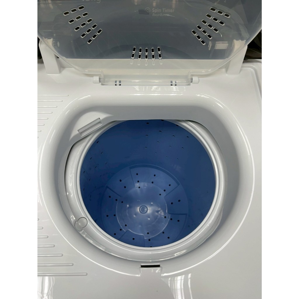 HAIER เครื่องซักผ้า 2 ถัง ขนาด 13 โล รุ่น HTW130-1217BS รับประกันมอเตอร์ 12 ปี - รูปที่ 4