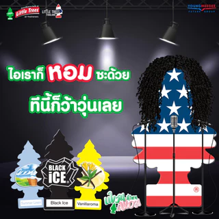 Llttle Trees แผ่นน้ำหอมปรับอากาศ Made in USA (ลิขสิทธิ์แท้)