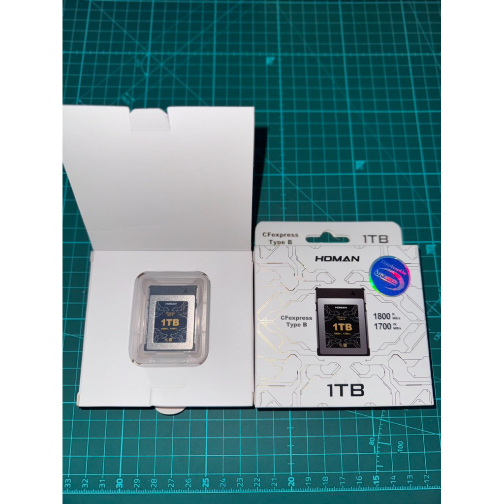 (มือ1 ราคา 10,500บ.) Homan CFexpress Type B 1TB สภาพใหม่แกะลองใช้ ของแท้ประกันศูนย์ตัวแทนจำหน่ายไทย 