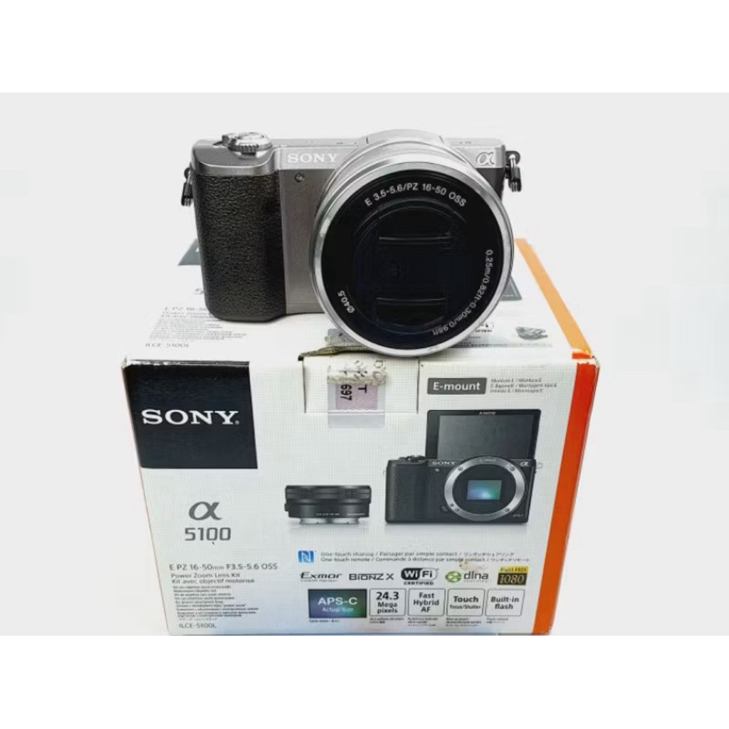 Sony A5100 + Lens 16-50 mm สินค้ามือสองสภาพนางฟ้าใหม่มาก (สินค้าพร้อมส่งค่ะ)
