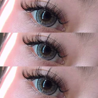 ส่งด่วนทุกวัน‼️คอนแทคเลนส์ Oh Soul สี Gray / Brown - Pretty Doll ขนาดตาโต