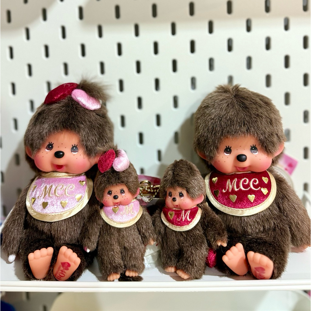 [พร้อมส่ง]❣️ใช้โค้ดลด❣️Monchhichi Love 40th Anniversary ของแท้ 💯% ใหม่ป้ายครบค่ะ