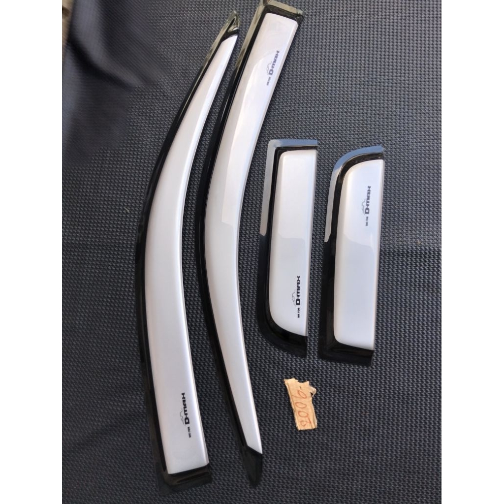 กันสาด d Max 2002-2011 สีบอร์นมีกาวสองหน้า พร้อมแปะติดตั้ง งานไทย สีสวย ( DV-ID-03-11/GR )( DVC-ID-0