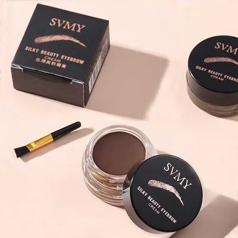 C.233.Svmy Eyebrow Cream แห้งเร็ว กันน้ำ กันเหงื่อ ไม่มีแปรง เจลเขียนคิ้วธรรมชาติ ไม่เปลี่ยนสี 4 สี