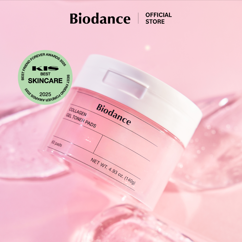 BIODANCE Collagen Gel Toner Pads 140g (60 pads)