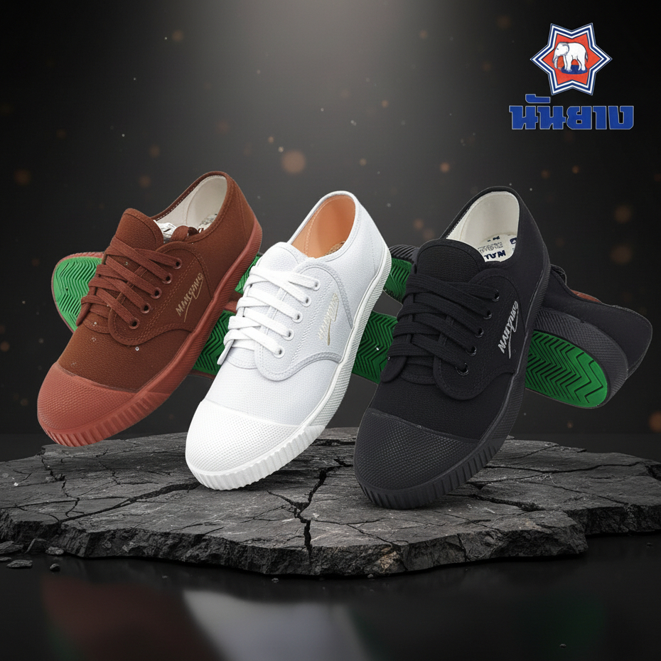 รองเท้าผ้าใบนันยาง รุ่น 205-S ของแท้100%  size30-45 พร้อมส่ง😃