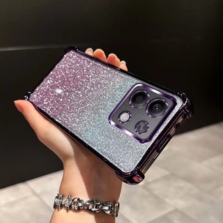 ส่งด่วน เคสโทรศัพท์ ของรุ่น redmi 15c กริตเตอร์ ทูโทน 2in1 เคส กันกระแทก ป้องกันกล้อง หรูหราแฟชั่น วัสดุ softcase F8