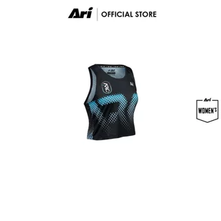 ARI WOMEN ARC RUNNING TANK - BLACK (AAP2981-01) เสื้อครอป ผู้หญิง อาริ ARC RUNNING สีดำ