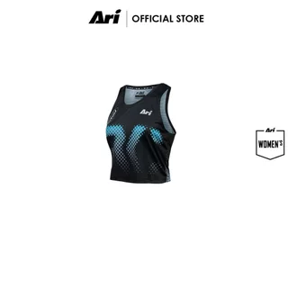 ARI WOMEN ARC RUNNING TANK - BLACK (AAP2981-01) เสื้อครอป ผู้หญิง อาริ ARC RUNNING สีดำ