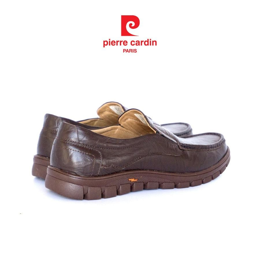 Pierre Cardin حذاء رجالي سهل الارتداء جلد بقري بريميوم — صورة 8