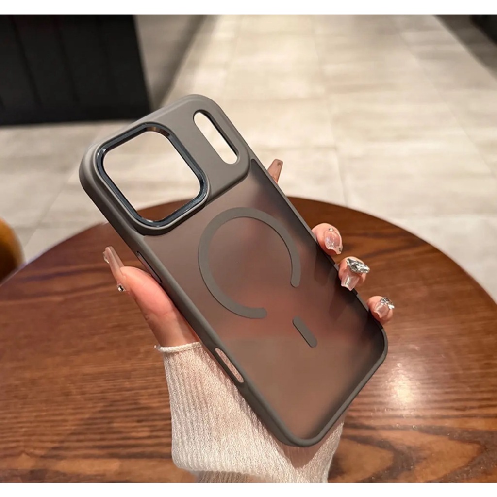 เคส หลังด้าน ชาร์จได้ ขอบสี กันกระเเทก for iPhone 17 17e 16 16e 16Pro 16Plus 16Promax 15 14 13 12 11 Pro max  006 ราคา ถูกที่สุด ดีลบีเคเค แกลเลอรีภาพที่ 6