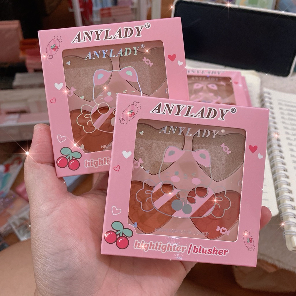 Anylady Highlighter & Blusher บลัชออน ไฮไลท์