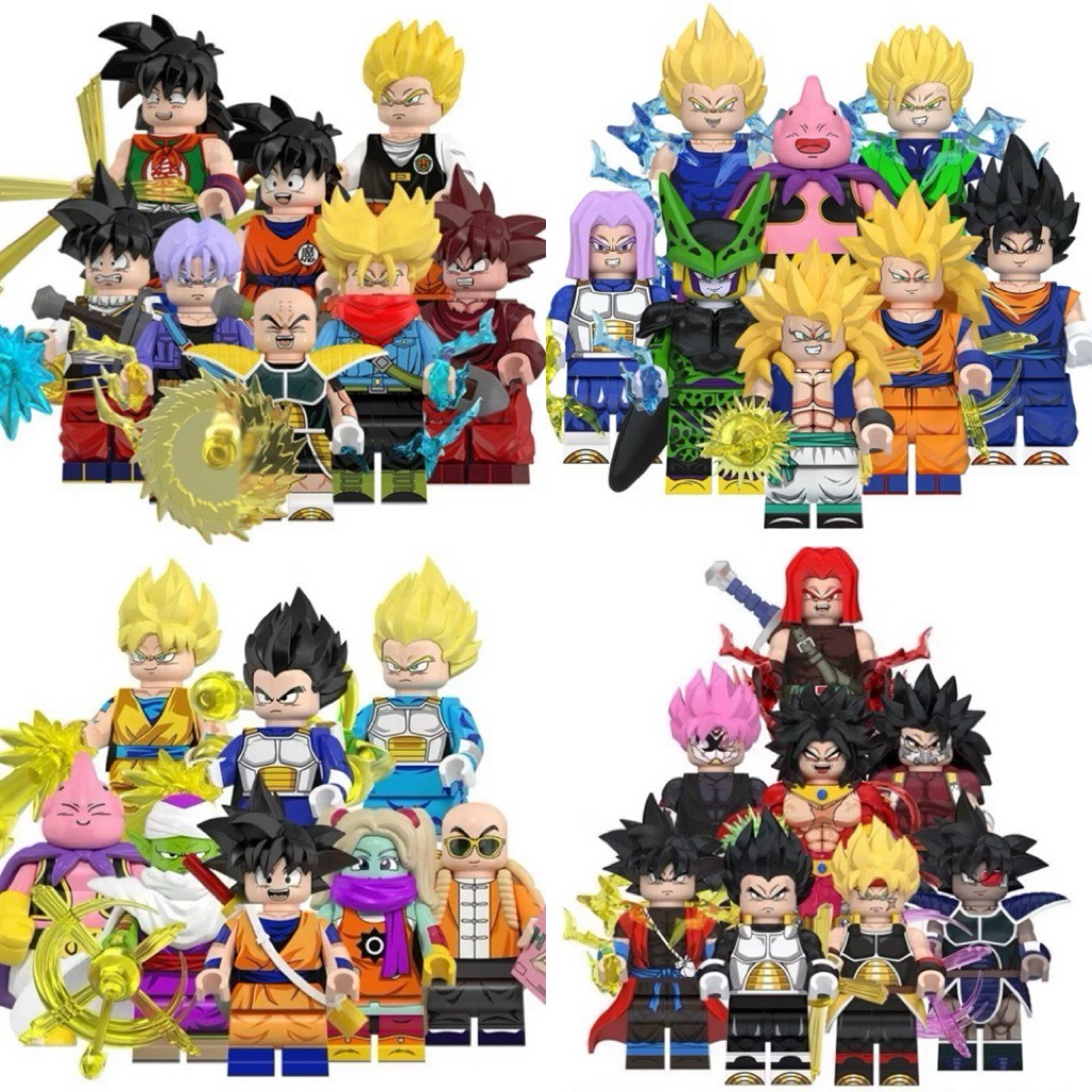 พร้อมส่งในไทย 🚚 ตัวต่อมินิฟิกเกอร์ อนิเมะญี่ปุ่น - Dragonball DAIMA / Dragonball Z