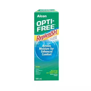 แถมน้ำยาล้างคอนแทคเลนส์* แพ็คคู่ OPTI-FREE Replenish 300ml. ออพติ-ฟรี รีเพลนิช สำหรับดูแลเลนส์สัมผัส 365wecare