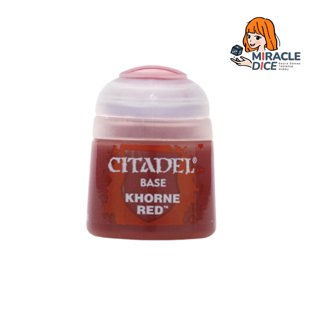 [พร้อมส่ง] Citadel Colour : Base : Khorne Red
