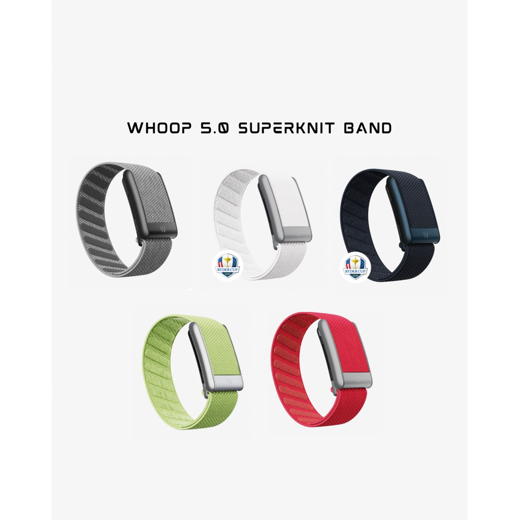 WHOOP 5.0 SuperKnit Bands สายสำรอง Everyday Wear สำหรับ WHOOP One, WHOOP Peak
