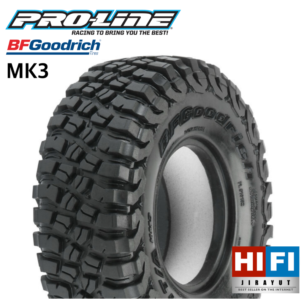 Proline BFGoodrich 1.9" Rock Crawling Tires Class 1 1/10 PRO1015214,PRO1015203 ของแท้ 100% 🇺🇸 Made i