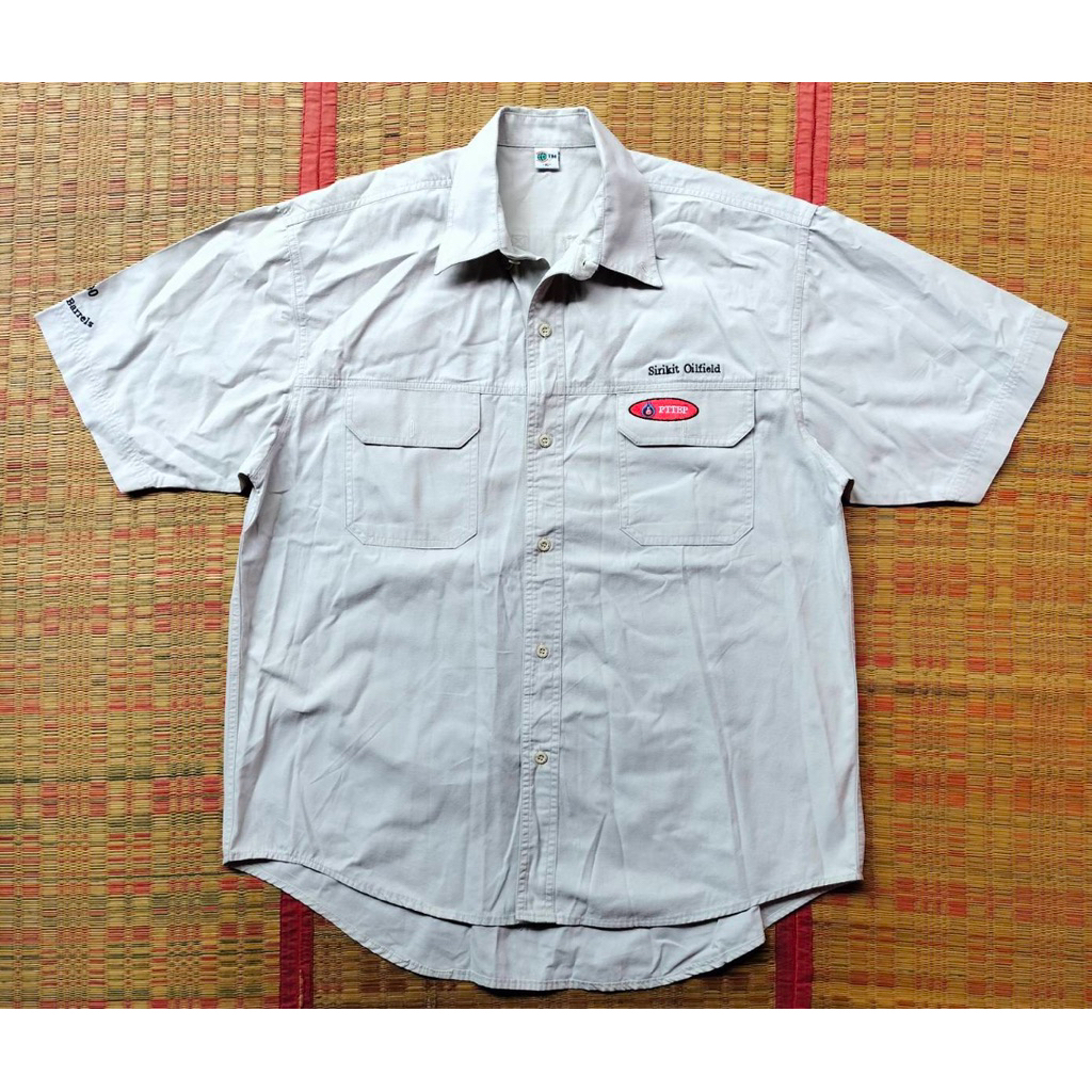 เสื้อแขนสั้น Pttep แหล่งน้ำมันสิริกิติ์