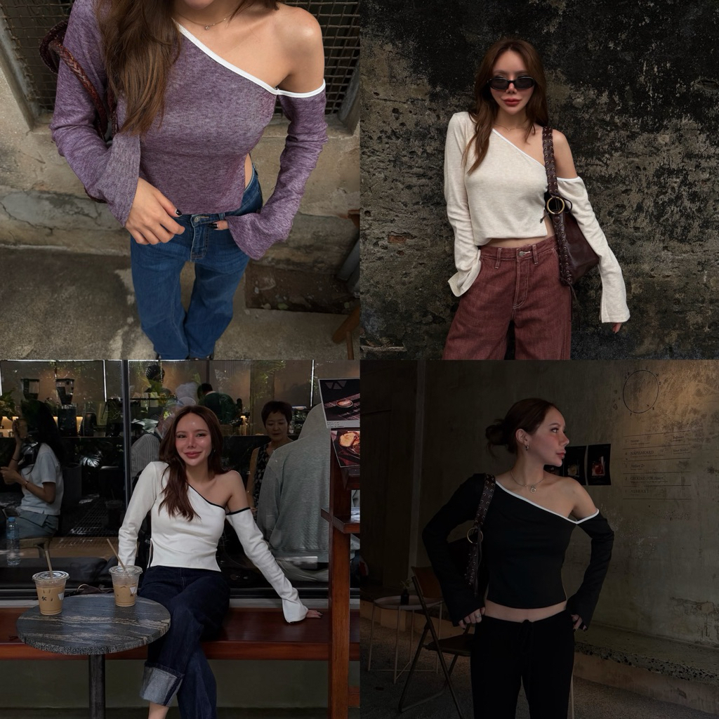 NAPATVOGUE - NPV OFF SHOULDER TOP (exclusive only shopee)