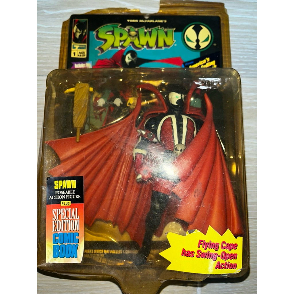 Spawn Action Figure & Special Edition #1 Comic Book Vintage NIB McFarlane 1994