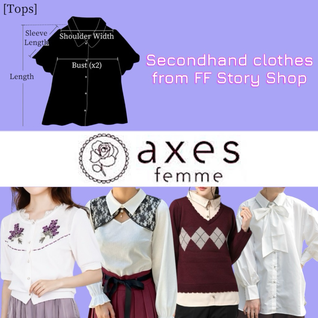 axes femme รวมเสื้อน่ารักๆ✨(EP3) update 7 July 2026🌟