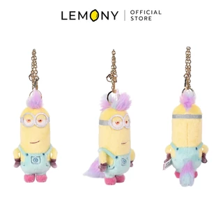 LEMONY พวงกุญแจตุ๊กตามินเนี่ยน ซีรีส์ Unicorn Costume Universal Minions Collection