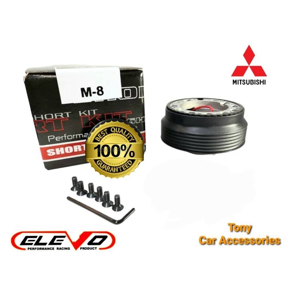 คอบาง M-8 คอพวงมาลัยแต่ง สำหรับรถรุ่น กะบะ L 200 สตาด้า, ปาเจโร่ 94 ,V6 (โชกุน), เก๋ง กาแลนด์ VR-4 รุ่นไม่มี Airbag