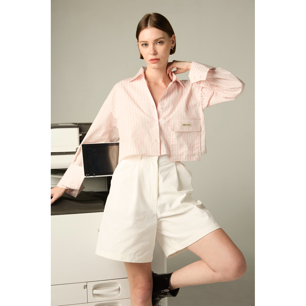 Camilia Studio - Ivory Shorts (ไอโวรี่)