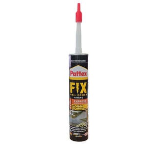 Pattex Fix Express แพทเท็คส์ ฟิคซ์ กาวพลังตะปู PL60 สูตรแห้งเร็ว ขนาด 300ml.