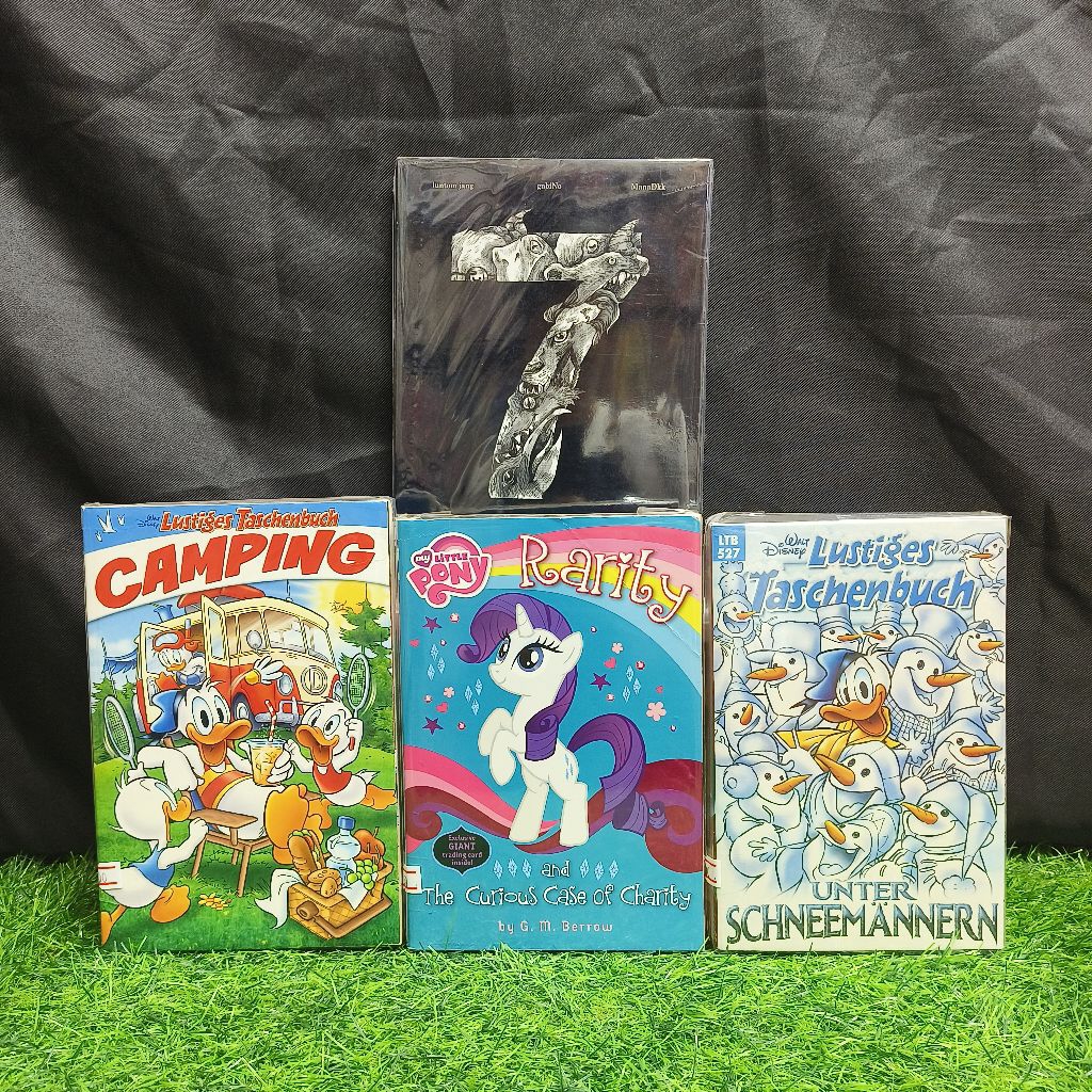 👶🏻การ์ตูน:Lustiges Taschenbuch:Camping AB1091 Unter AB1092 Rarity and The Curious Case AB1093 Seven 