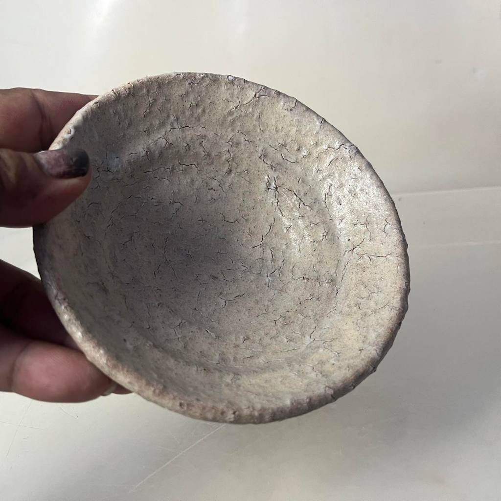 JAPANESE TEA CEREMONY IWAKUNI WARE TEA BOWL CHAWAN (Hira Chawan) 🍵