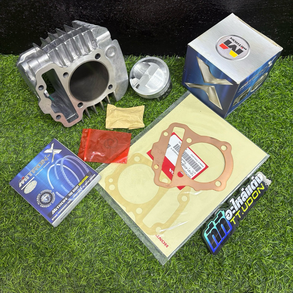 เสื้อลูก เวฟ110i/ดรีม ชุดลูก 53-54-56-57-58-59 ลูกสูบไมตรอน พร้อมหลบวาล์วให้ พร้อมใส่ เวฟ110i 2011-2