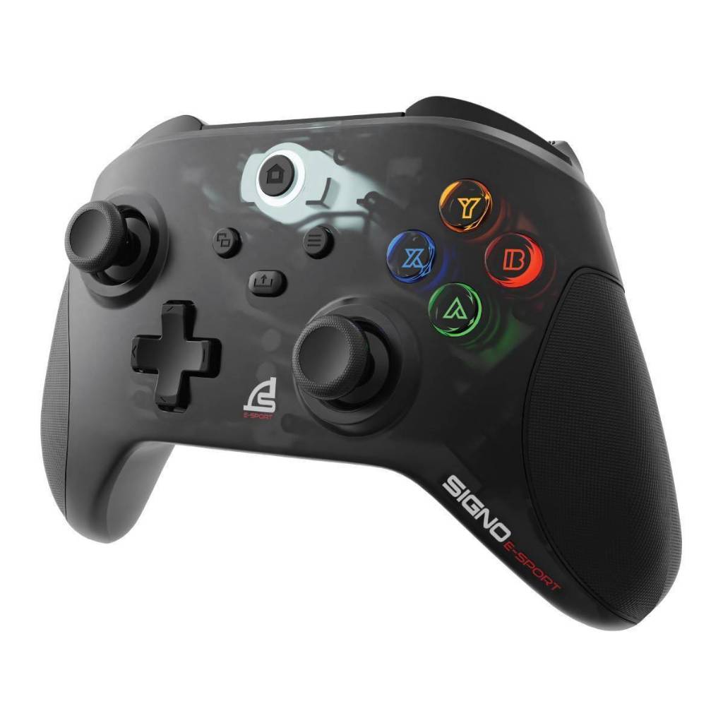 (ใหม่ 2025) Signo WC-662 จอยไร้สาย เชื่อมต่อได้ 3 ระบบ (บลูทูธ / USB Dongle 2.4G / สาย) Hall Effect 