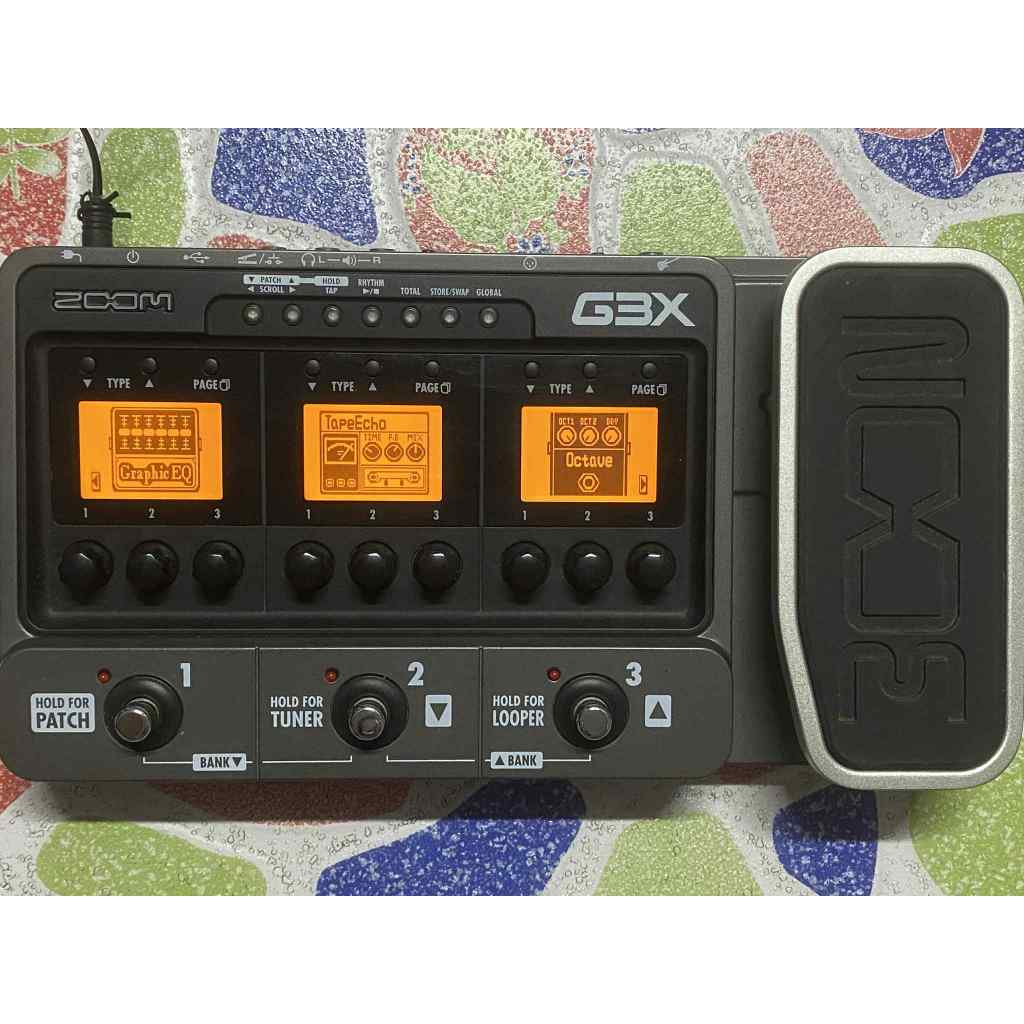 Effect Guitar ZOOM G3X (มือสอง)