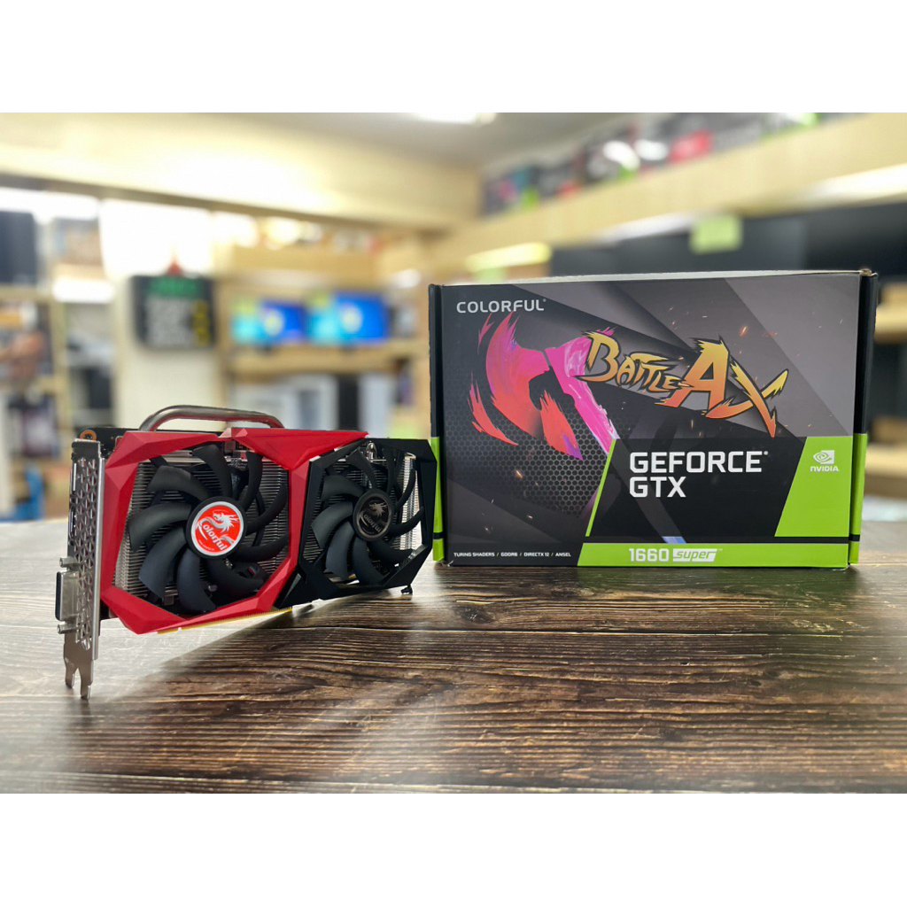 การ์ดจอ GTX 1660 SUPER 6 GB มือสอง